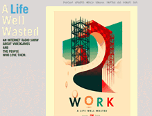 Tablet Screenshot of alifewellwasted.com
